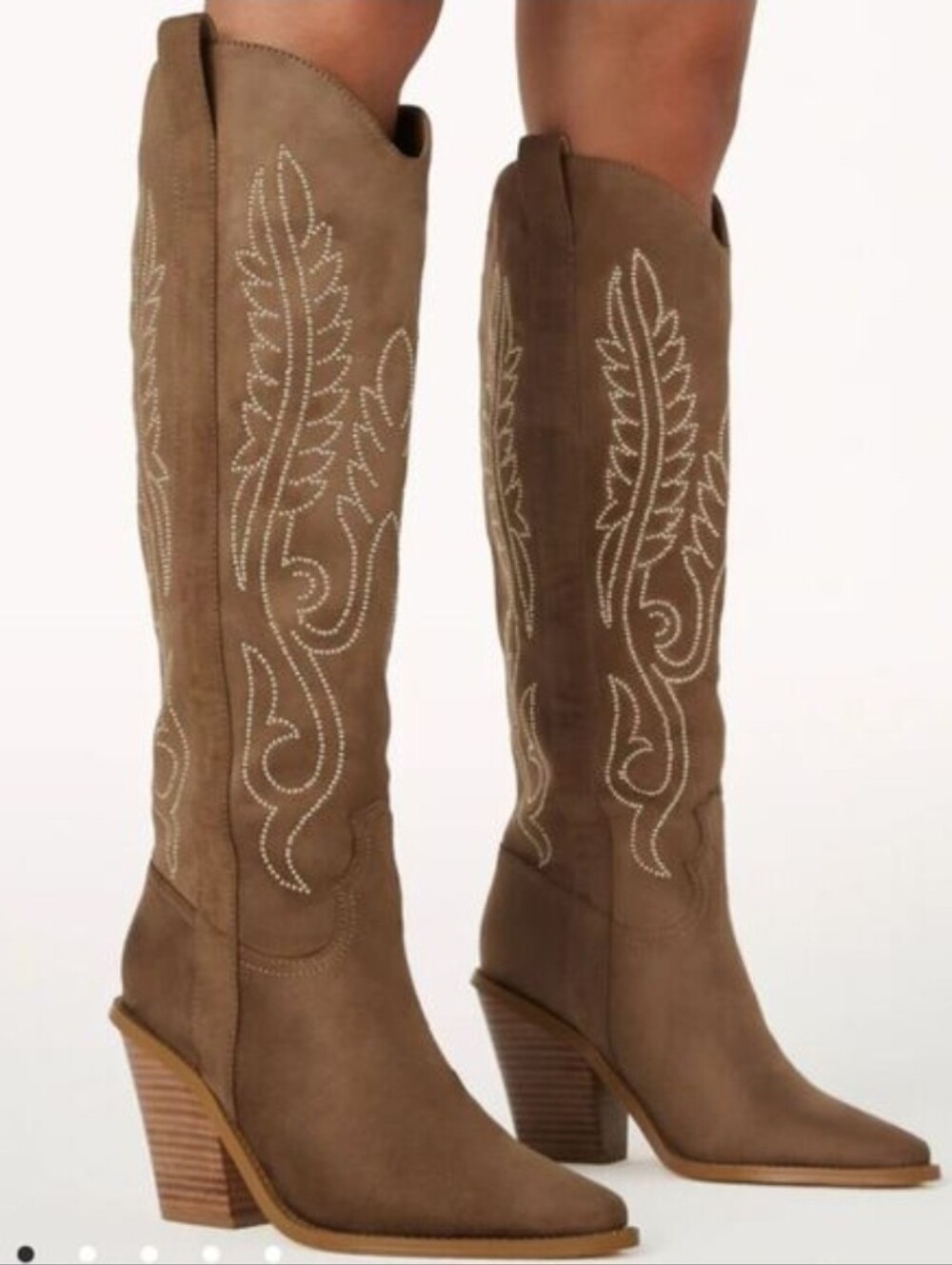 Billini Sally Cowboy Boot Taupe